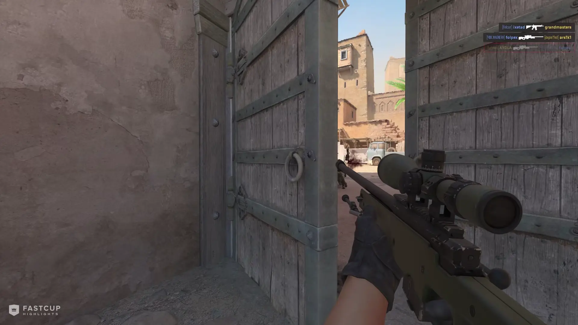 4K and 1v3 clutch with AWP and Tec-9 | FASTCUP