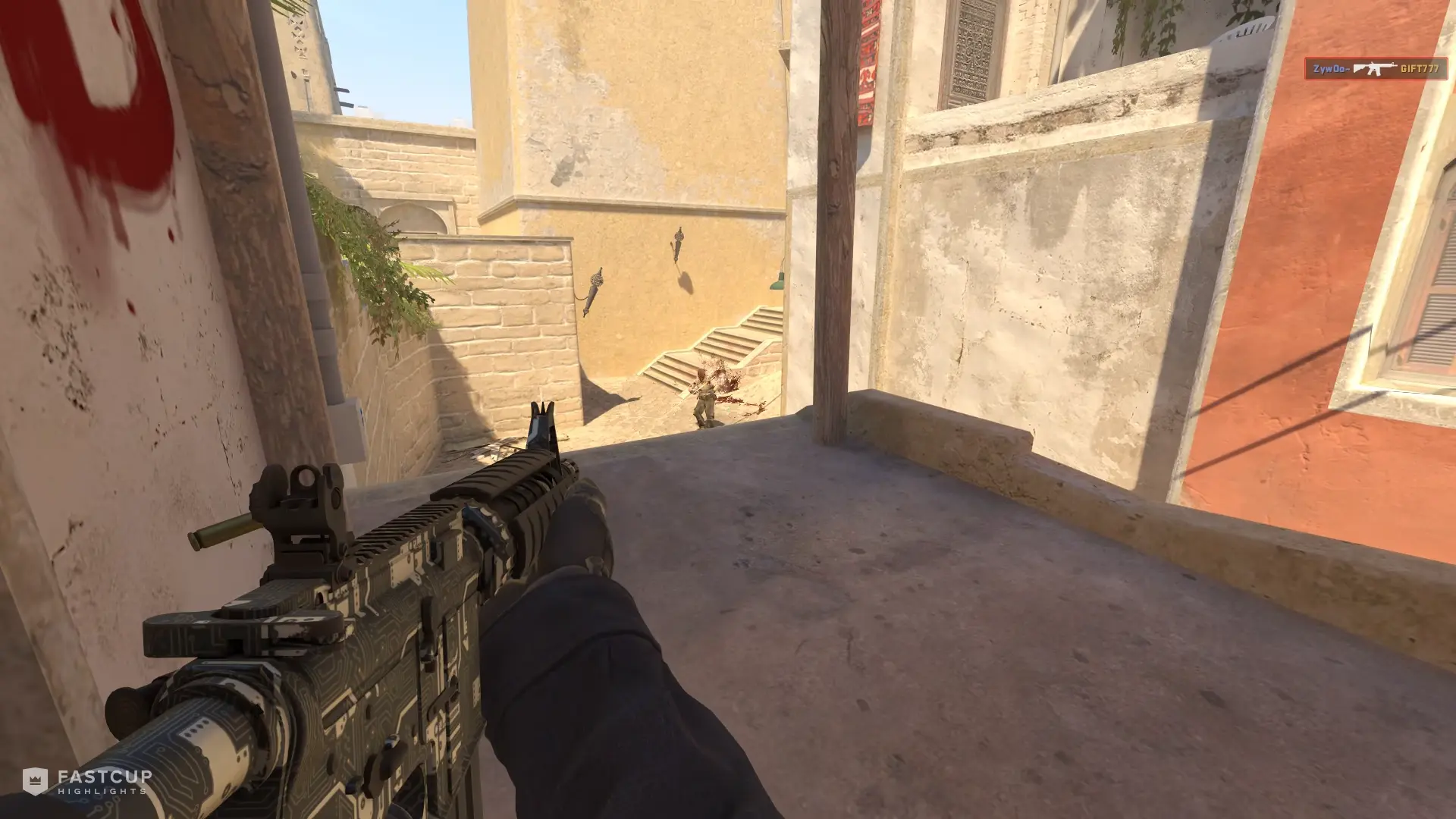 4K with M4A4 and AK-47 | FASTCUP