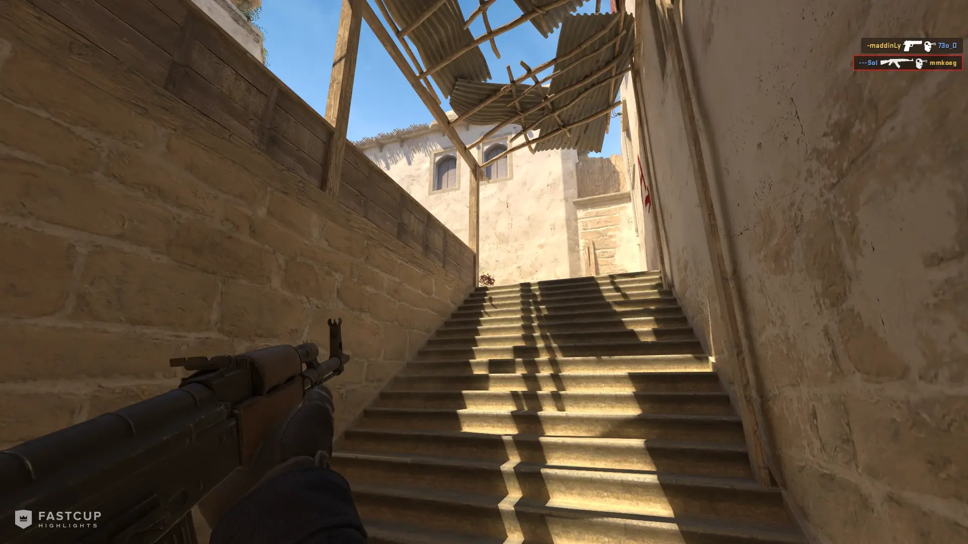 ACE with AK-47 and Knife | FASTCUP