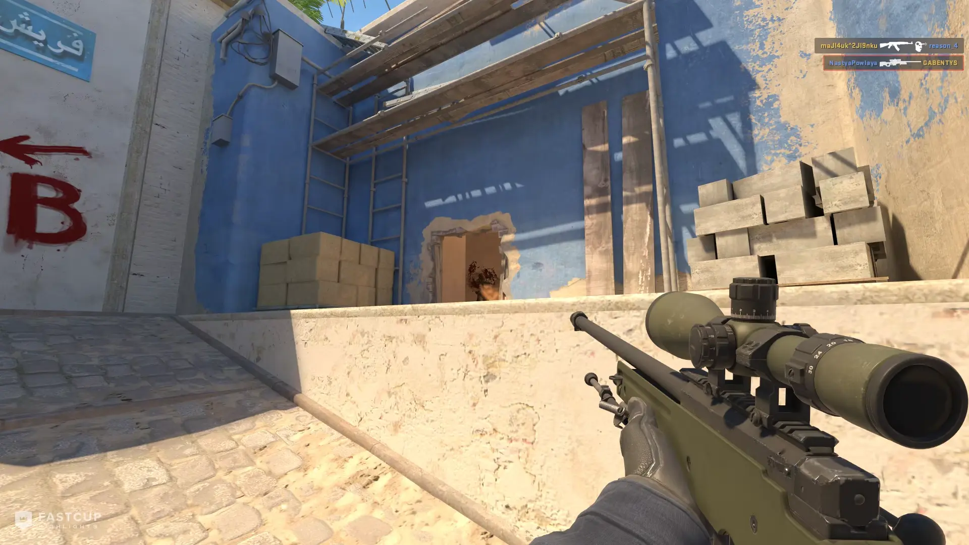 4K with AWP and AK-47 | FASTCUP