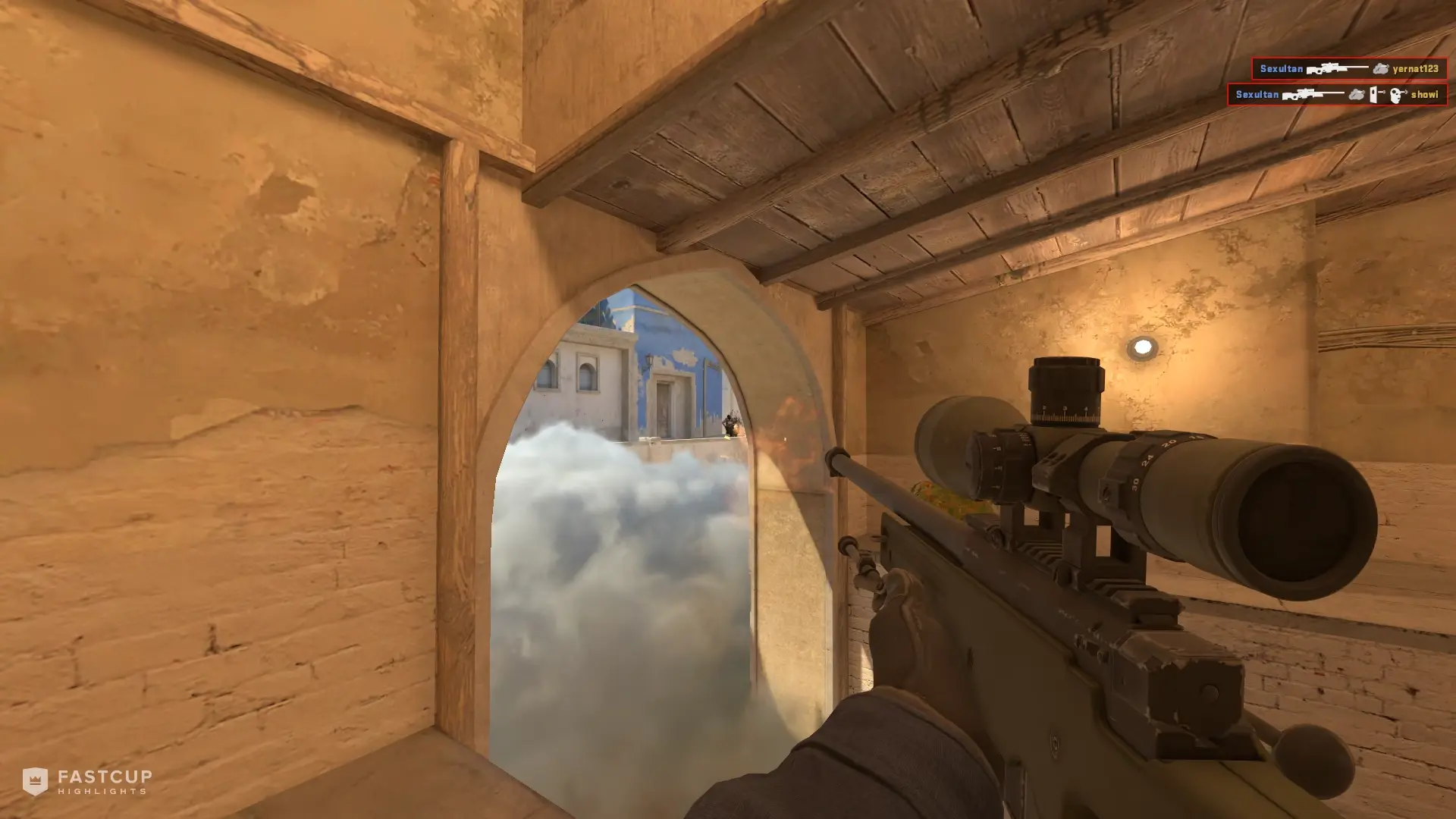 2K with AWP (Double-Kill) | FASTCUP