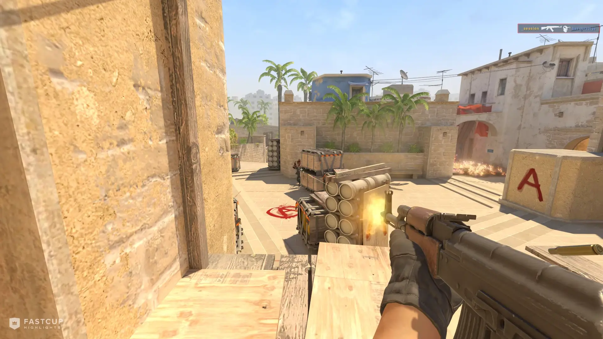 4K with AK-47 and HE Grenade | FASTCUP