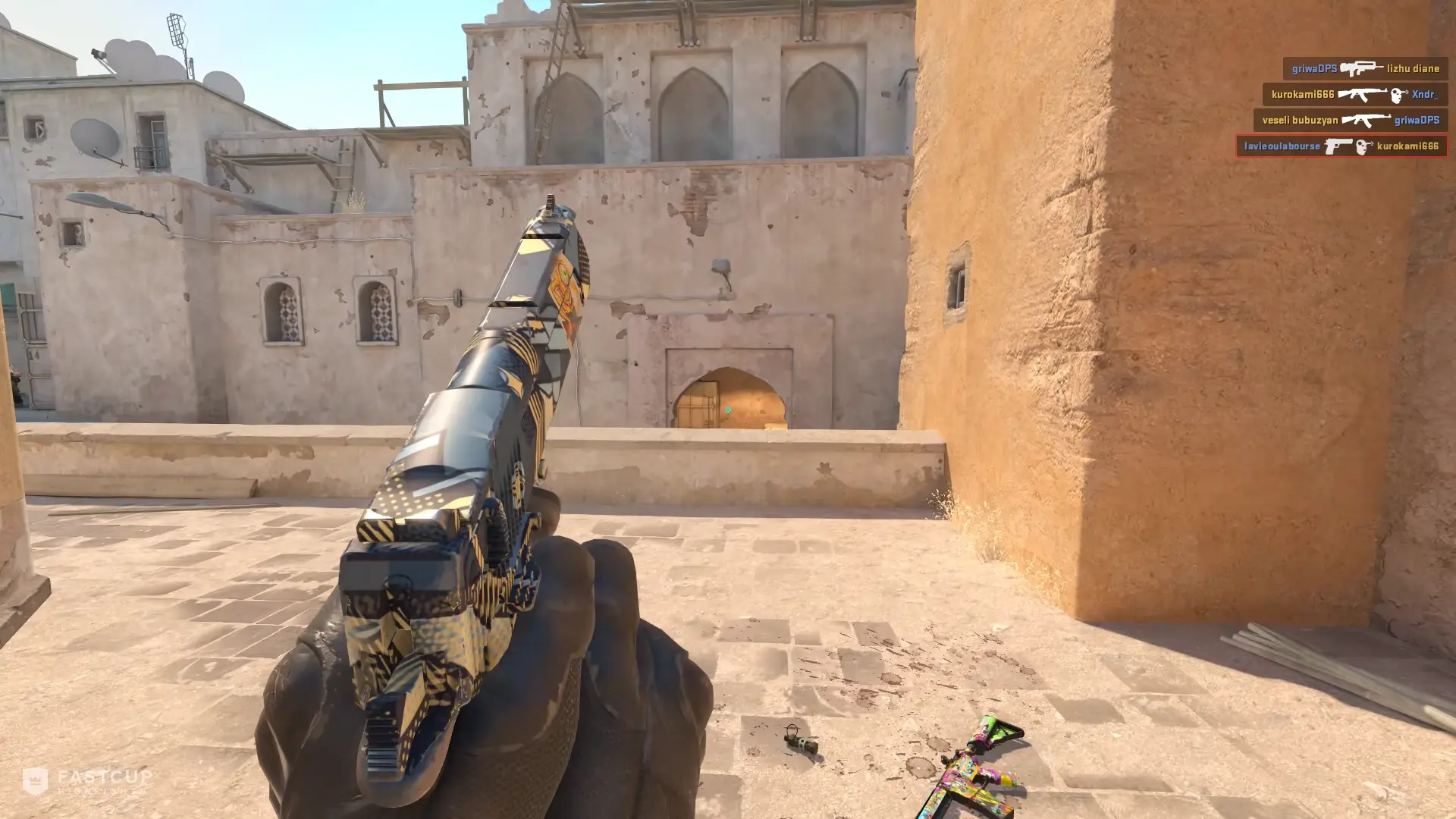 4K with M4A4 and Desert Eagle | FASTCUP