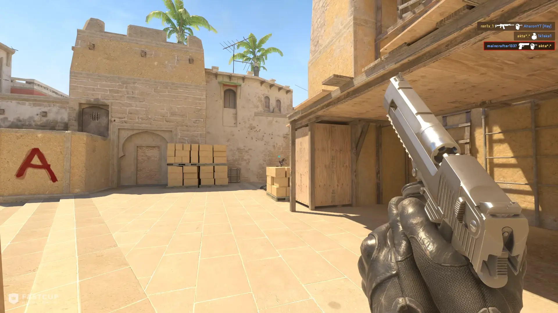 4K with AK-47 and Desert Eagle | FASTCUP
