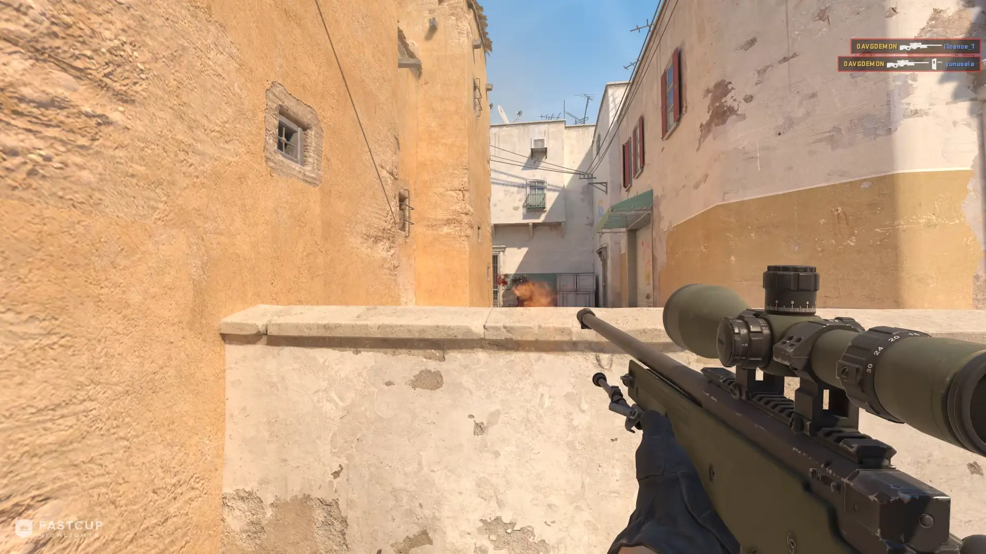 4K with AWP (Double-Kill) | FASTCUP