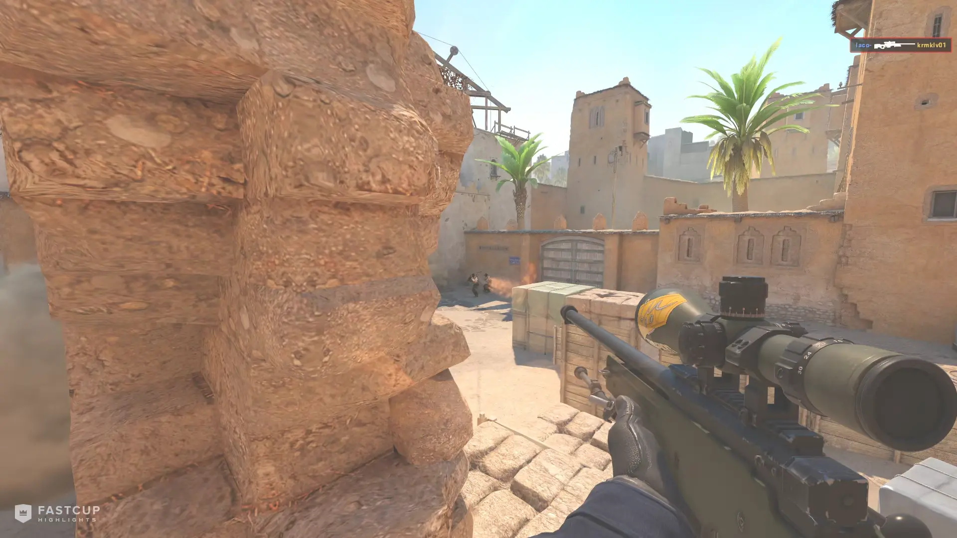 ACE with AWP and Desert Eagle (Double-Kill) | FASTCUP