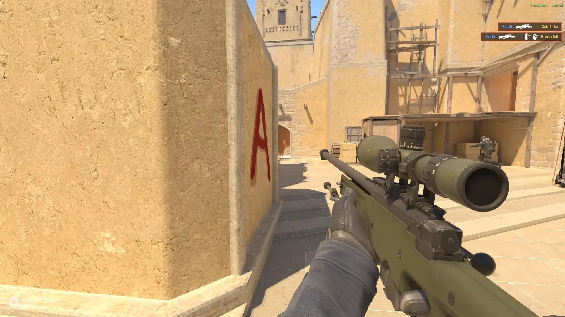 3K with AWP and HE Grenade (Double-Kill) | FASTCUP