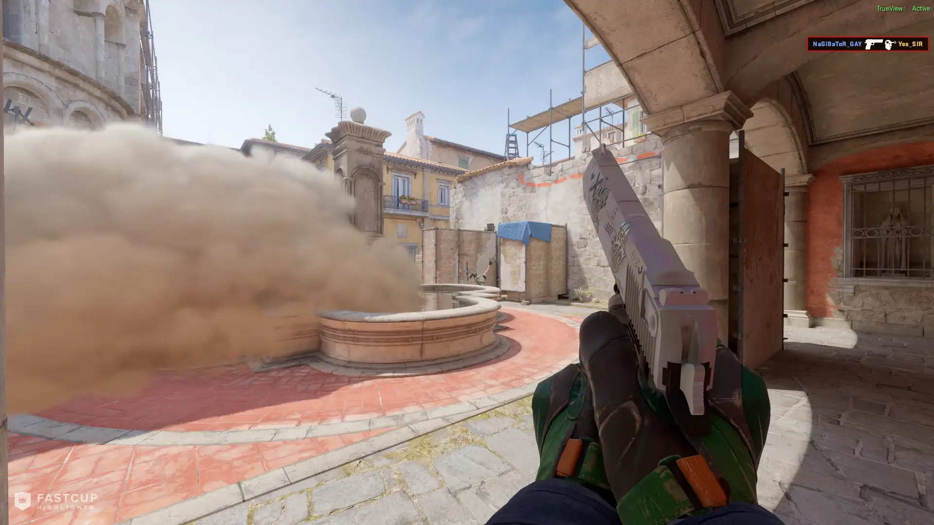 4K with Desert Eagle and M4A1-S (Double-Kill) | FASTCUP