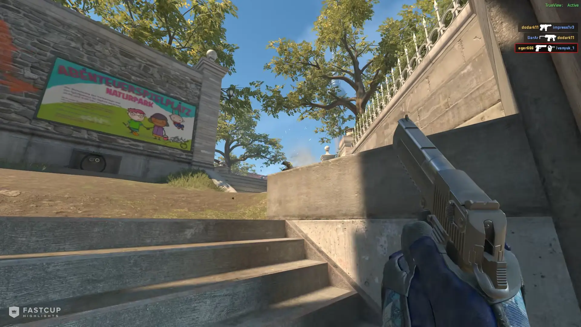 4K with Desert Eagle and M4A4 | FASTCUP