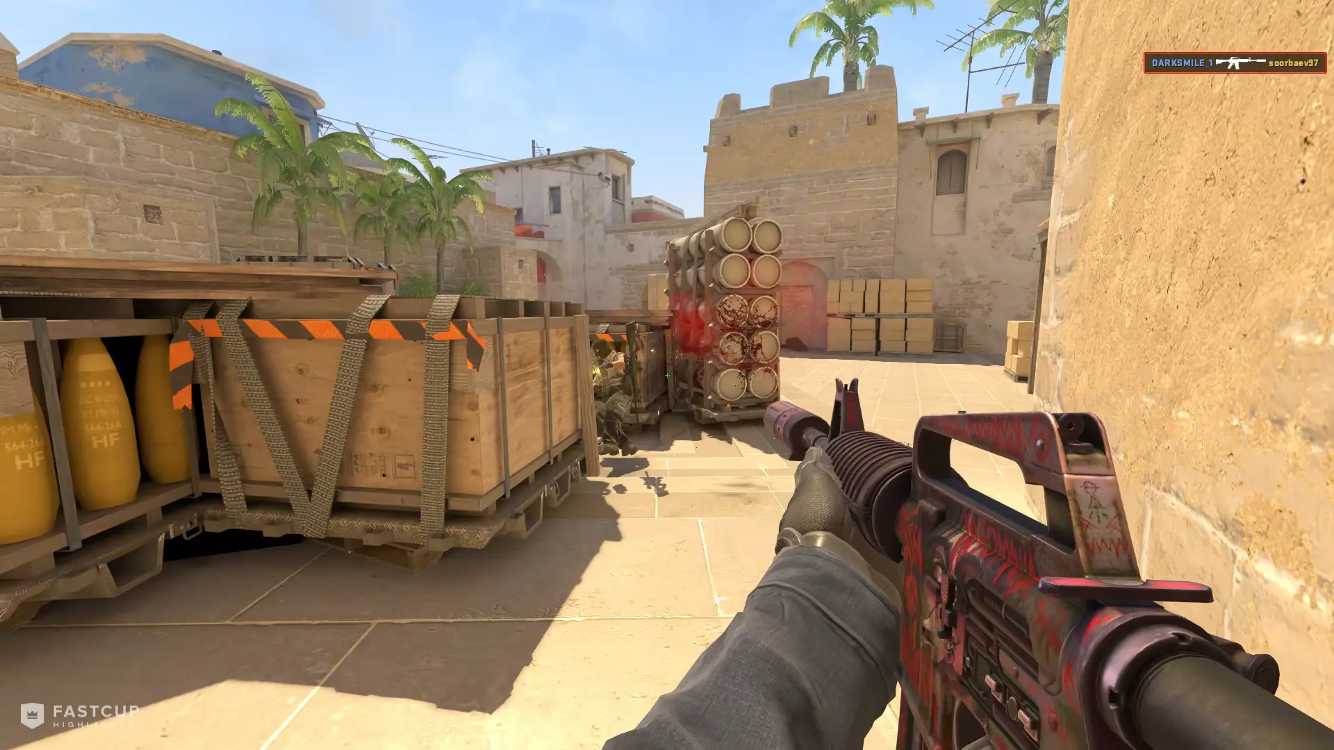 1v3 clutch with AWP and M4A1-S | FASTCUP