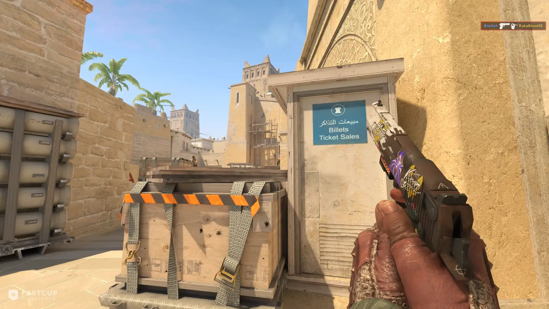1v3 clutch with Desert Eagle | FASTCUP