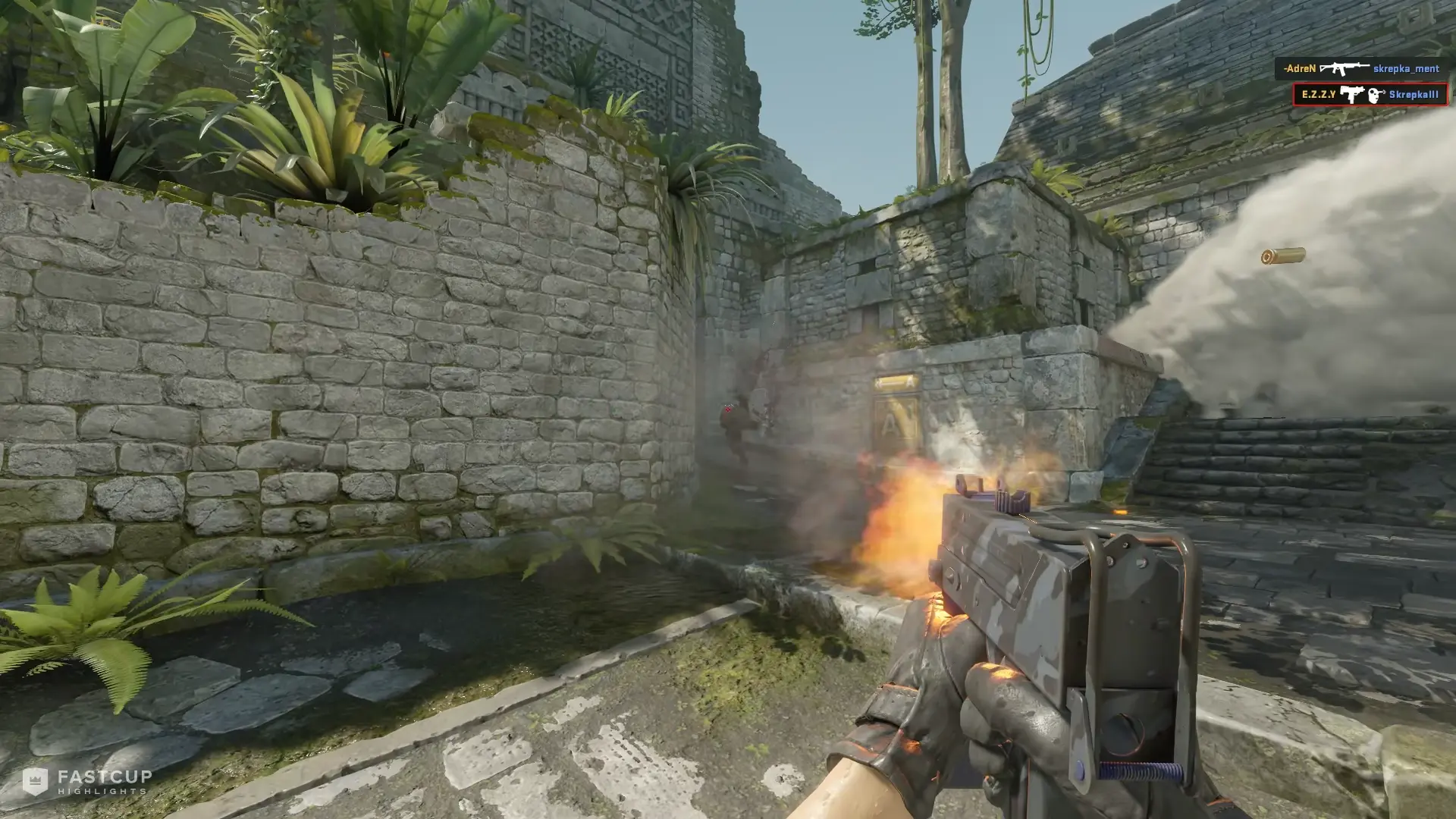 4K and 1v3 clutch with MAC-10 and Knife | FASTCUP