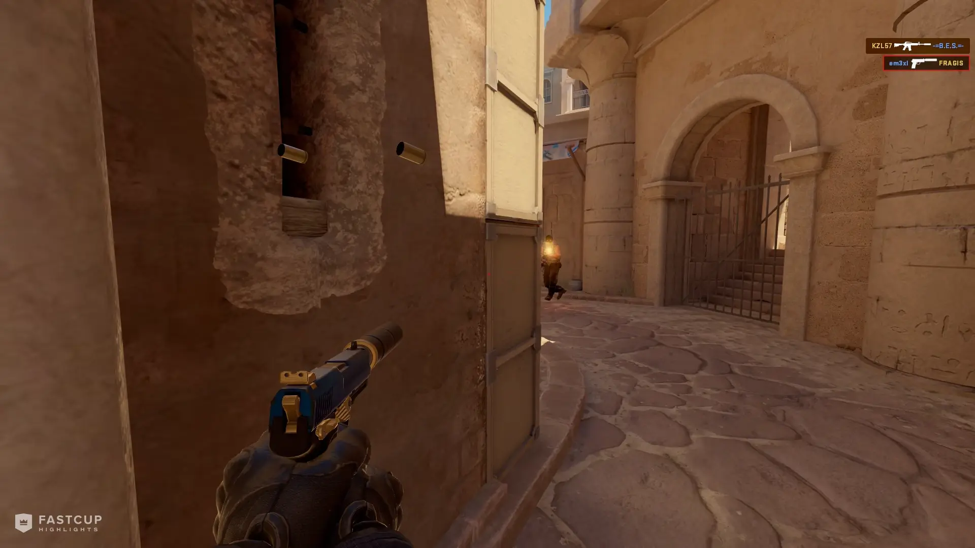 1v3 clutch with USP-S and SSG 08 | FASTCUP