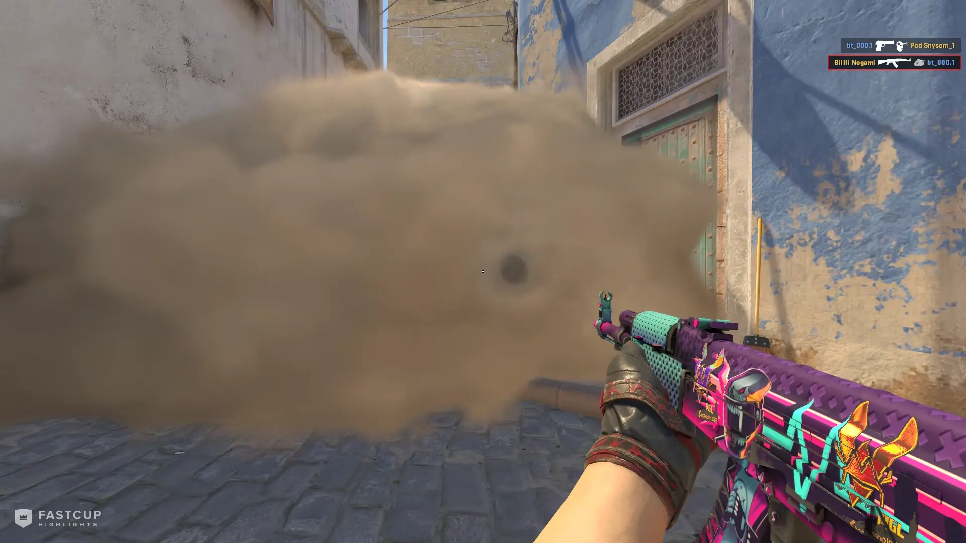 4K and 1v3 clutch with AK-47 | FASTCUP