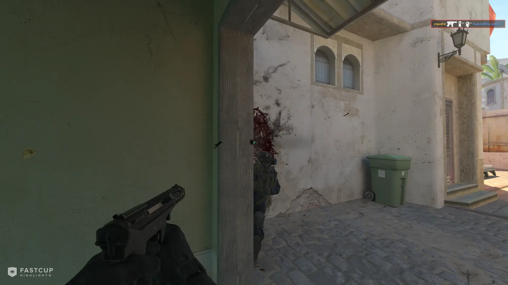 1v3 clutch with Tec-9 and M4A1-S | FASTCUP
