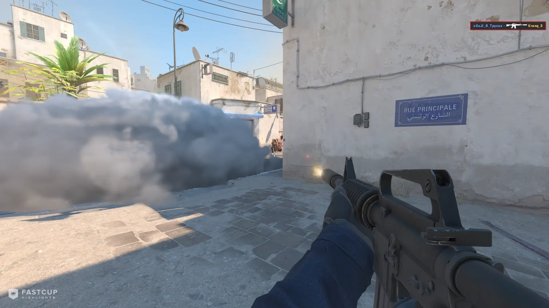 1v3 clutch with USP-S and M4A1-S | FASTCUP