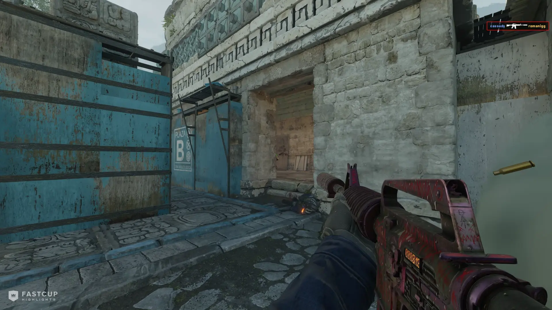 1v3 clutch with AK-47 and M4A1-S | FASTCUP