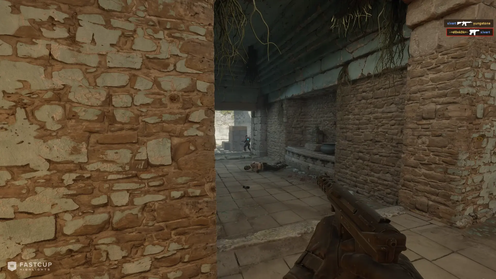 1v3 clutch with AWP and Tec-9 | FASTCUP