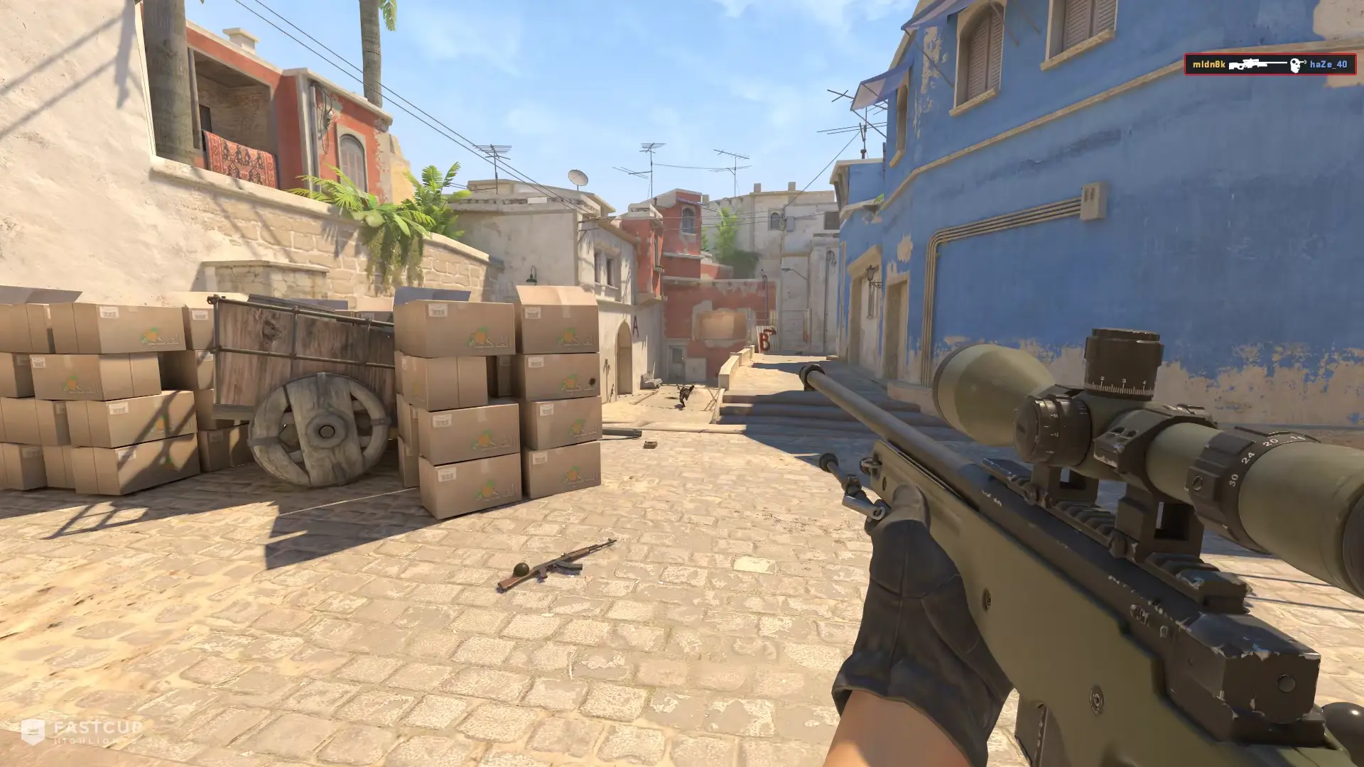 1v3 clutch with AWP and AK-47 | FASTCUP