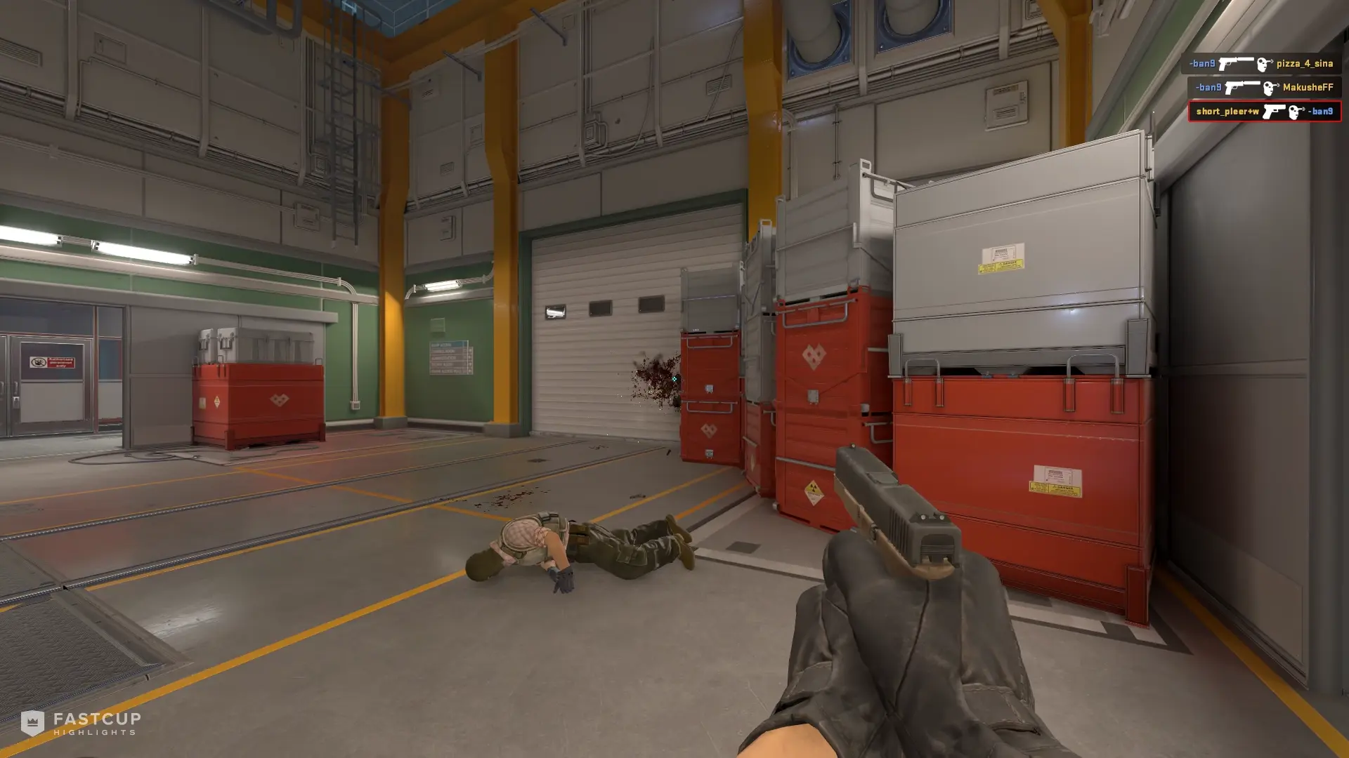 4K and 1v3 clutch with Glock-18 | FASTCUP
