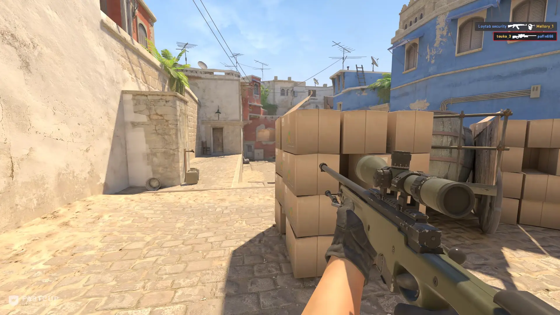 1v3 clutch with AWP and Glock-18 | FASTCUP